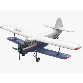 3D Antonov AN-2